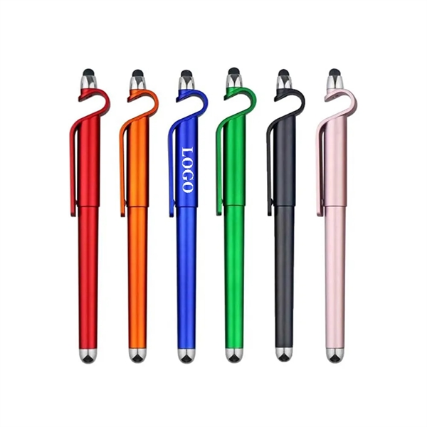 Economy 3 in 1 Stylus Stands Ballpoint Pen - Economy 3 in 1 Stylus Stands Ballpoint Pen - Image 0 of 2