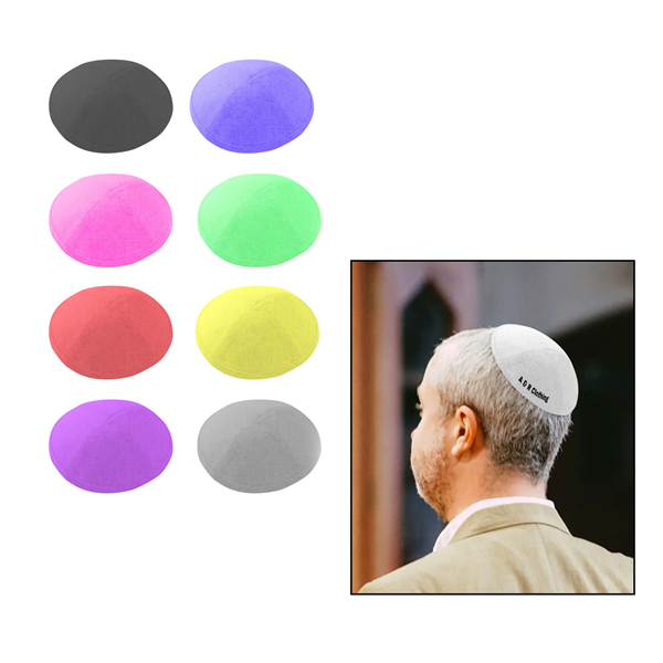 100% Linen Yarmulke - 100% Linen Yarmulke - Image 0 of 13