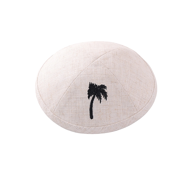 100% Linen Yarmulke - 100% Linen Yarmulke - Image 10 of 13