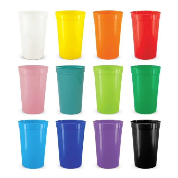 16 Oz Plastic Stadium Cup - 16 Oz Plastic Stadium Cup - Image 1 of 1