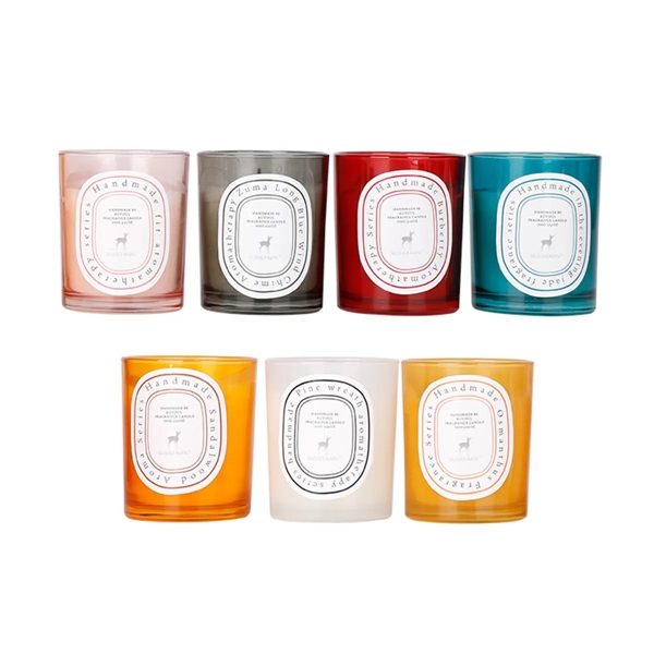 Long Lasting Aromatherapy Amber Scented Candle