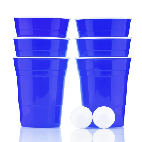 16 oz Cups - Party Pong Kit - 16 oz Cups - Party Pong Kit - Image 1 of 16