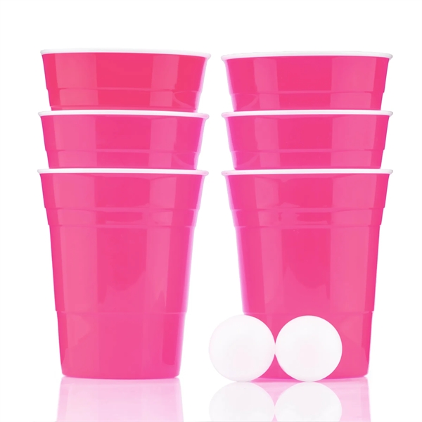 16 oz Cups - Party Pong Kit - 16 oz Cups - Party Pong Kit - Image 9 of 16