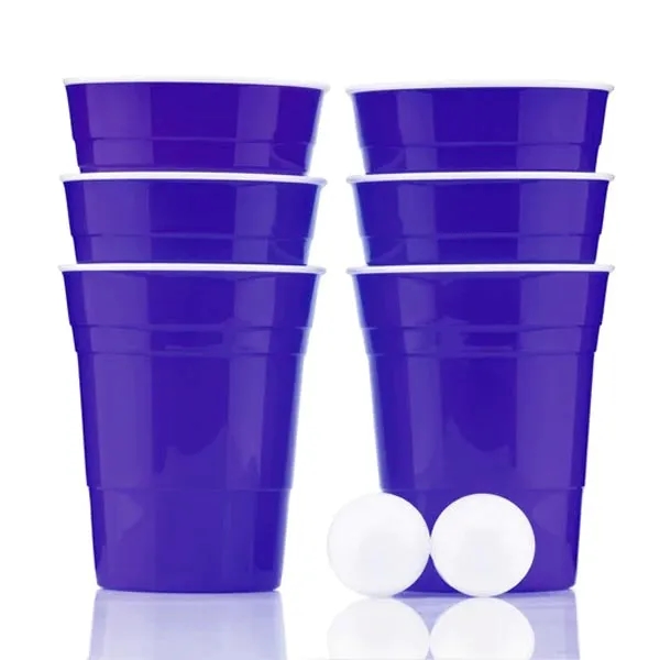 16 oz Cups - Party Pong Kit - 16 oz Cups - Party Pong Kit - Image 10 of 16