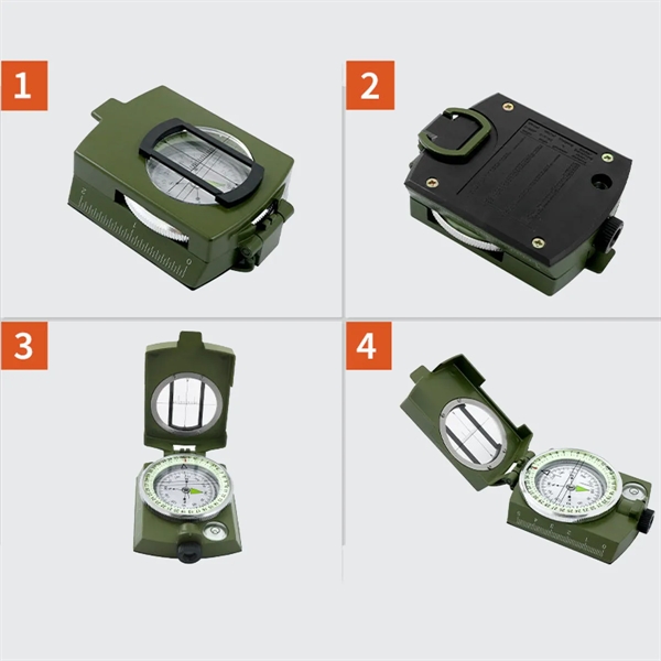 Outdoor Tools Multifunction Compass - Outdoor Tools Multifunction Compass - Image 2 of 2