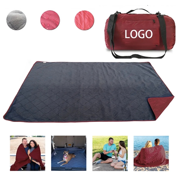 Large Waterproof Outdoor Blanket - Large Waterproof Outdoor Blanket - Image 0 of 2