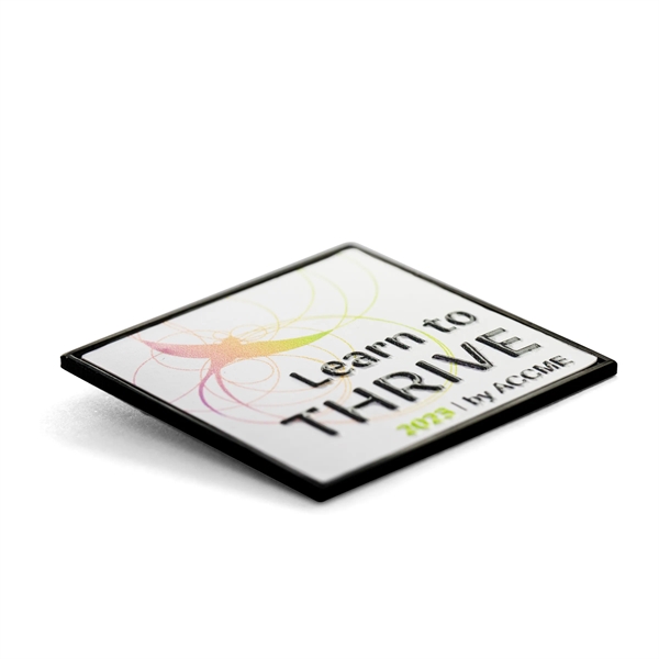 3D Texture Print Lapel Pins w/ Magnet Backing - 3D Texture Print Lapel Pins w/ Magnet Backing - Image 7 of 10
