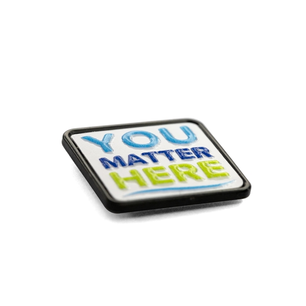 3D Texture Print Lapel Pins w/ Magnet Backing - 3D Texture Print Lapel Pins w/ Magnet Backing - Image 9 of 10