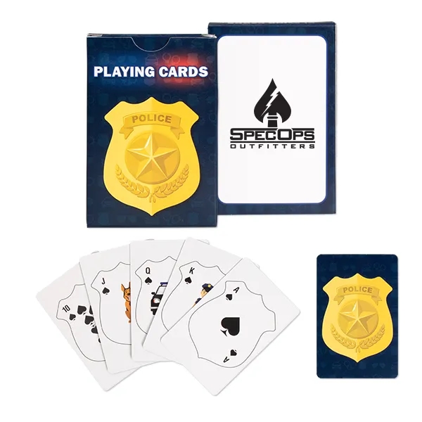 Police Safety Playing Cards - Police Safety Playing Cards - Image 0 of 0