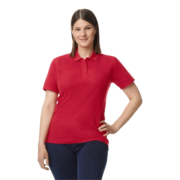 Gildan Ladies' Softstyle Double Pique Polo - Gildan Ladies' Softstyle Double Pique Polo - Image 3 of 44