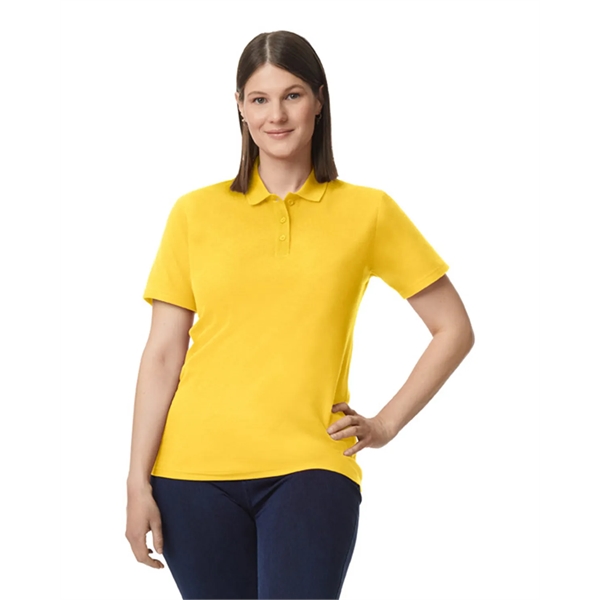 Gildan Ladies' Softstyle Double Pique Polo - Gildan Ladies' Softstyle Double Pique Polo - Image 6 of 44