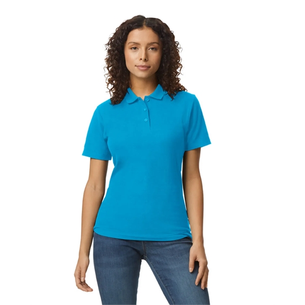 Gildan Ladies' Softstyle Double Pique Polo - Gildan Ladies' Softstyle Double Pique Polo - Image 9 of 44