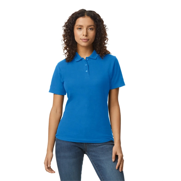 Gildan Ladies' Softstyle Double Pique Polo - Gildan Ladies' Softstyle Double Pique Polo - Image 18 of 44