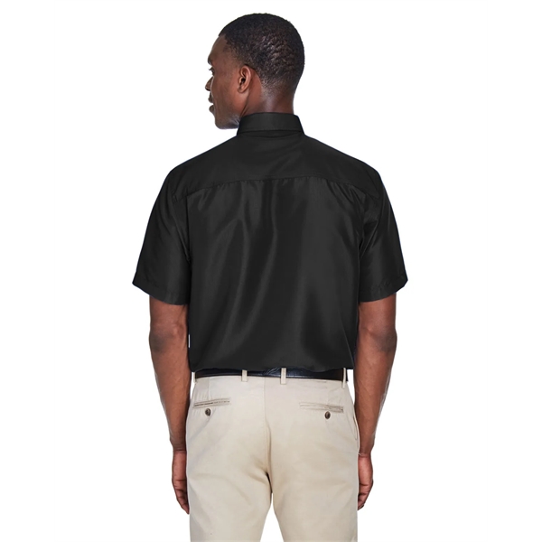 Harriton Men's Key West Short-Sleeve Performance Staff Shirt - Harriton Men's Key West Short-Sleeve Performance Staff Shirt - Image 33 of 54