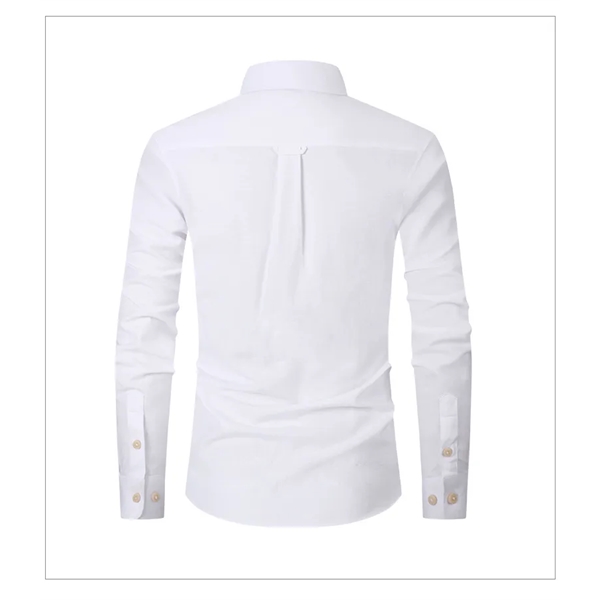 Van Heusen Easy Care Dress Shirt - Van Heusen Easy Care Dress Shirt - Image 2 of 6