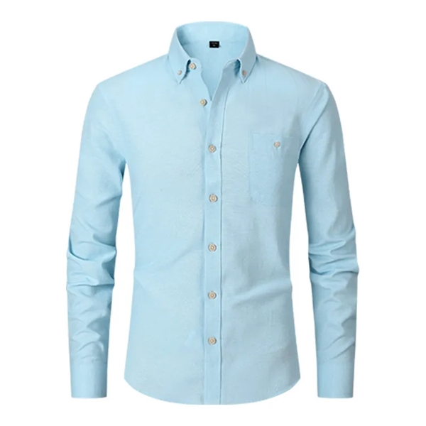 Van Heusen Easy Care Dress Shirt - Van Heusen Easy Care Dress Shirt - Image 3 of 6