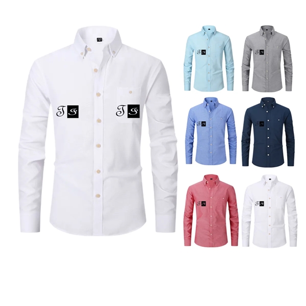 Van Heusen Easy Care Dress Shirt - Van Heusen Easy Care Dress Shirt - Image 0 of 6