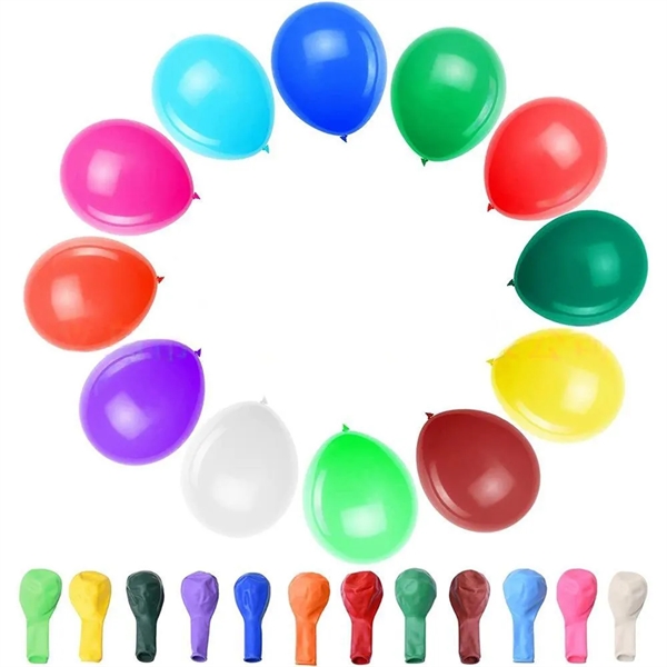 12" Celebration Wedding Party Latex Oval Balloons - 12" Celebration Wedding Party Latex Oval Balloons - Image 1 of 5