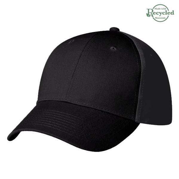 6 Panel Polyester Cap - 6 Panel Polyester Cap - Image 2 of 9