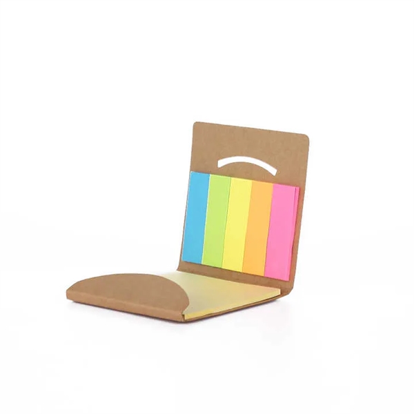 5-Color Sticky Note Pad - 5-Color Sticky Note Pad - Image 1 of 5