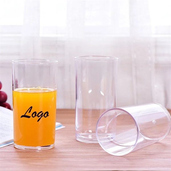 Durable 10 oz Clear Plastic Tumblers - Reusable & Dishwasher - Durable 10 oz Clear Plastic Tumblers - Reusable & Dishwasher - Image 3 of 3