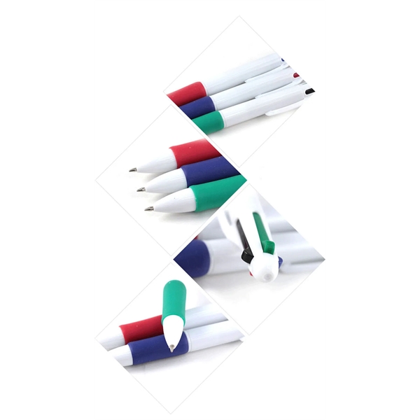 Comfort Grip 4 color Option Ballpoint Pen - Comfort Grip 4 color Option Ballpoint Pen - Image 1 of 5