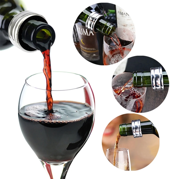 Wine Bottle Accessories Gift Set Opener Kit - Wine Bottle Accessories Gift Set Opener Kit - Image 5 of 8