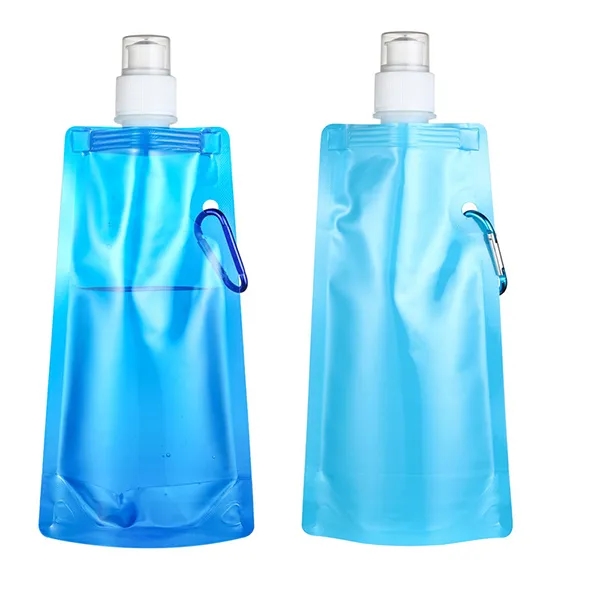 16oz BPA Foldable Collapsible Water Bottle - 16oz BPA Foldable Collapsible Water Bottle - Image 3 of 3