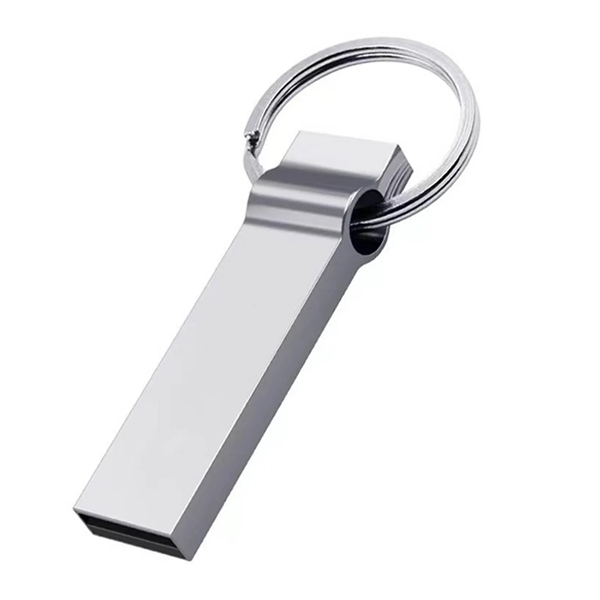 USB 2.0 Flash Drive 64GB with Keychain - USB 2.0 Flash Drive 64GB with Keychain - Image 1 of 3