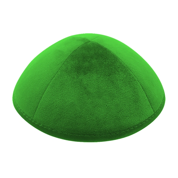 Velvet Yarmulke Screen Print Or Embroidery - Velvet Yarmulke Screen Print Or Embroidery - Image 5 of 12