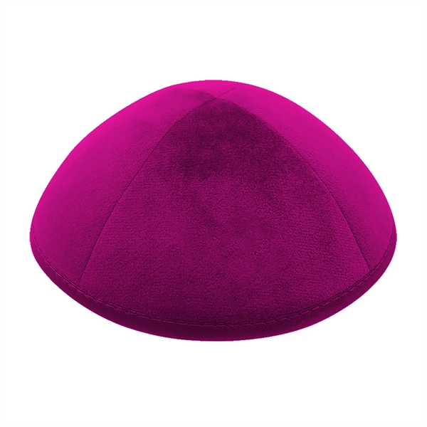 Velvet Yarmulke Screen Print Or Embroidery - Velvet Yarmulke Screen Print Or Embroidery - Image 7 of 12