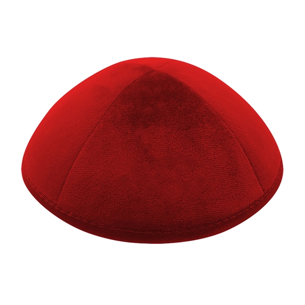 Velvet Yarmulke Screen Print Or Embroidery - Velvet Yarmulke Screen Print Or Embroidery - Image 10 of 12