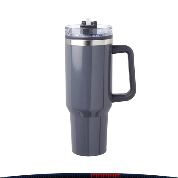 40 oz. Hugo Stainless Steel Travel Mugs - 40 oz. Hugo Stainless Steel Travel Mugs - Image 4 of 6