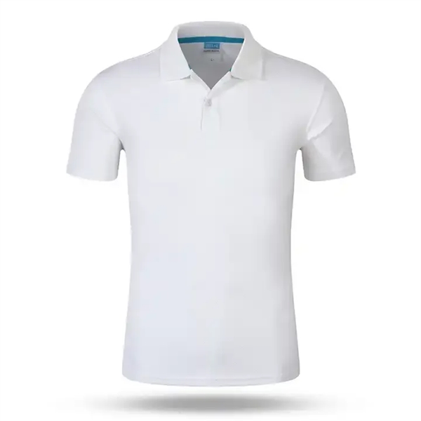 Custom Summer Polyester Golf Short Sleeves Mens Polo Shirt - Custom Summer Polyester Golf Short Sleeves Mens Polo Shirt - Image 3 of 9