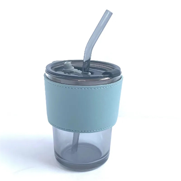 PU Leather Coffee Cup Sleeve - PU Leather Coffee Cup Sleeve - Image 3 of 3