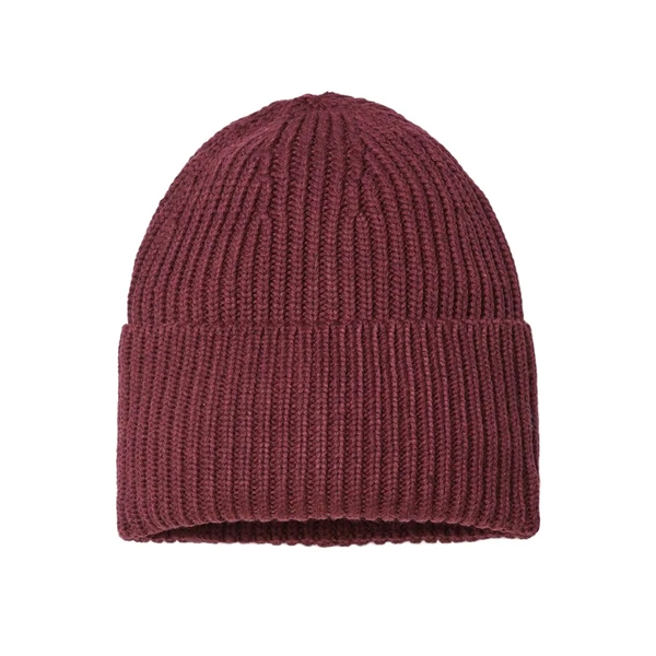 Atlantis Headwear Sustainable Chunky Rib Cuffed Beanie - Atlantis Headwear Sustainable Chunky Rib Cuffed Beanie - Image 14 of 22