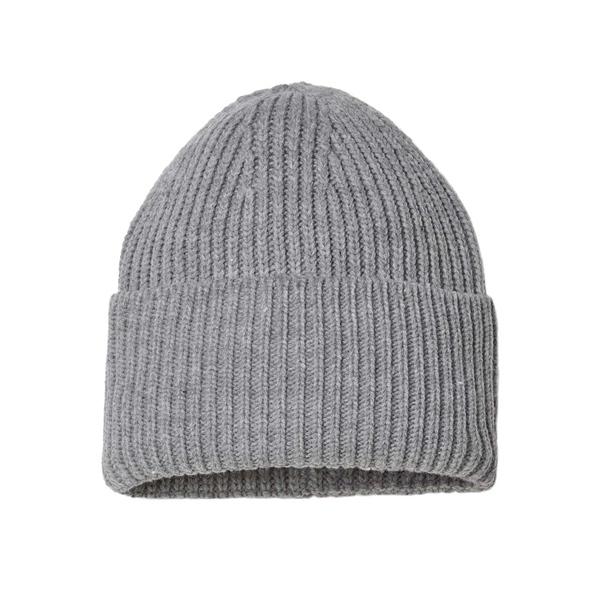 Atlantis Headwear Sustainable Chunky Rib Cuffed Beanie - Atlantis Headwear Sustainable Chunky Rib Cuffed Beanie - Image 7 of 22