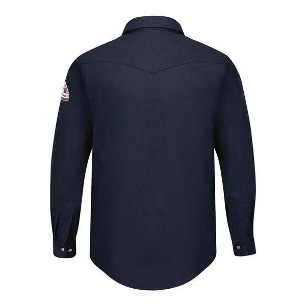 Bulwark Men's Snap-Front Uniform Shirt - Nomex® IIIA - 4.... - Bulwark Men's Snap-Front Uniform Shirt - Nomex® IIIA - 4.... - Image 1 of 6
