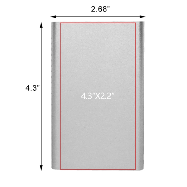 Roseland Slim Power Bank 4000 - Roseland Slim Power Bank 4000 - Image 7 of 14
