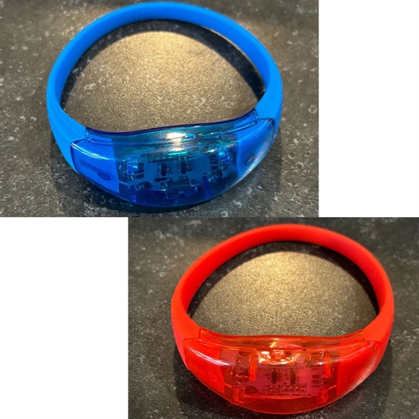 Promotional Sound Activated Bracelets Bangle LED Wristbands - Promotional Sound Activated Bracelets Bangle LED Wristbands - Image 5 of 8