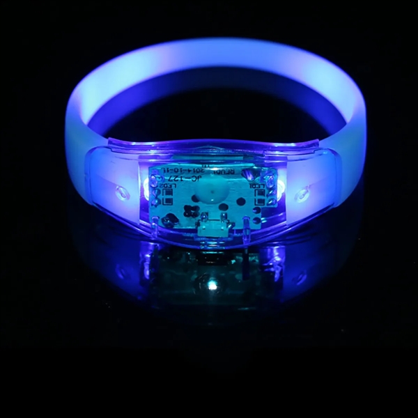 Promotional Sound Activated Bracelets Bangle LED Wristbands - Promotional Sound Activated Bracelets Bangle LED Wristbands - Image 6 of 8