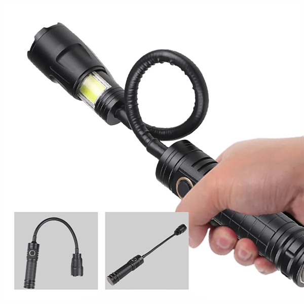 In Stock Telescopic Zoomable Light Super Bright Flashlight - In Stock Telescopic Zoomable Light Super Bright Flashlight - Image 1 of 5
