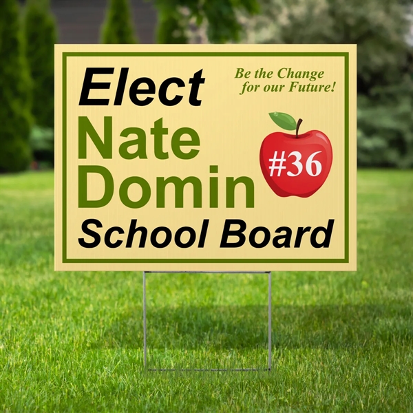 Yard Signs 36" x 24" - Double-Sided - Yard Signs 36" x 24" - Double-Sided - Image 11 of 21