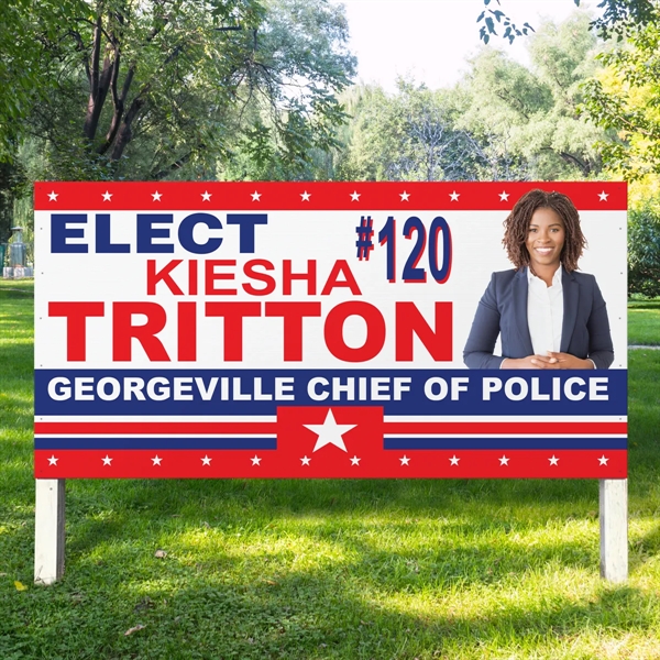 Yard Signs 96" x 48" - Double-Sided - Yard Signs 96" x 48" - Double-Sided - Image 1 of 2