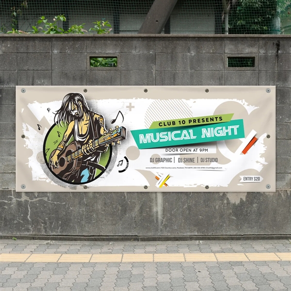 Banner Vinyl 12' x 5' - Banner Vinyl 12' x 5' - Image 7 of 12