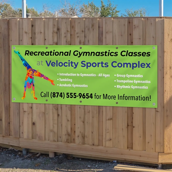 Banner Vinyl 12' x 5' - Banner Vinyl 12' x 5' - Image 2 of 12