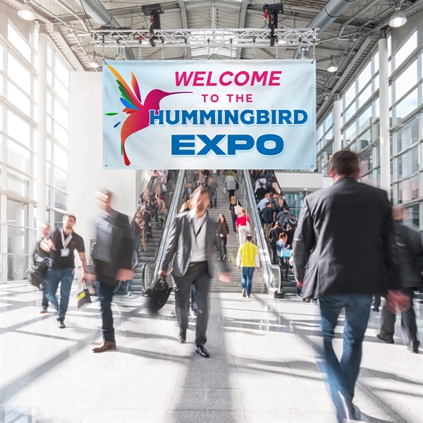 Banner Vinyl 12' x 5' - Banner Vinyl 12' x 5' - Image 1 of 12