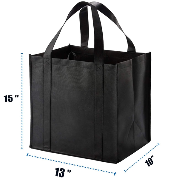 Reusable Reinforced Handle Grocery Bags - Reusable Reinforced Handle Grocery Bags - Image 2 of 3