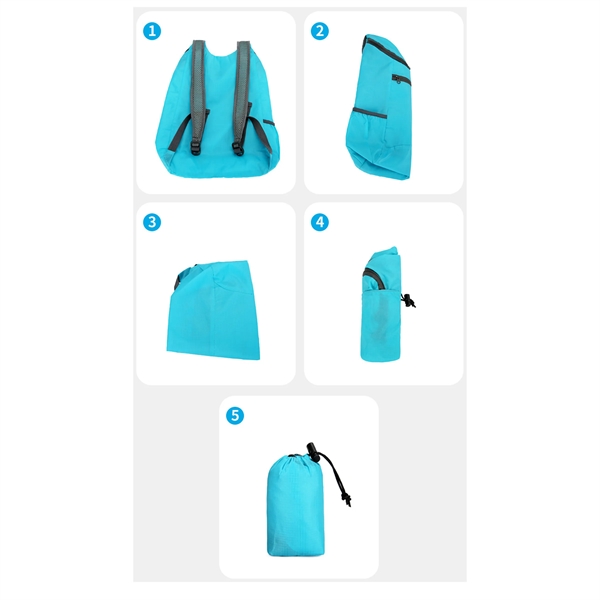 Lightweight Foldable Backpack - Lightweight Foldable Backpack - Image 2 of 3