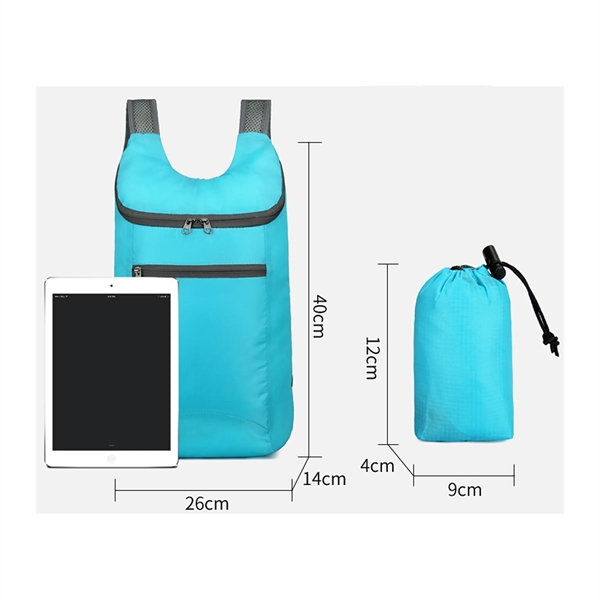 Lightweight Foldable Backpack - Lightweight Foldable Backpack - Image 3 of 3